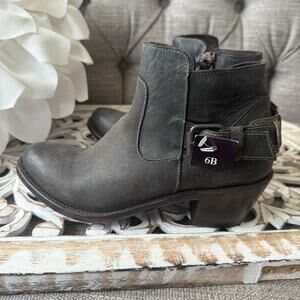 J.B Dillon Leather Ankle Boots Shoes Women’s 6 NEW